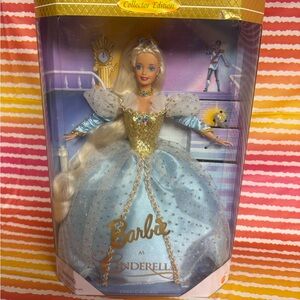 Barbie Collector Edition in Blue and Gold Gown